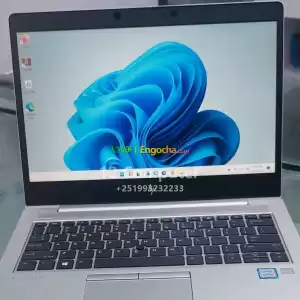 Brand New hp elitebook  840  G6 Core i7 TOOCH SCREEN🟪.  8th  generation.  Octa-Core proce in Ethiopia